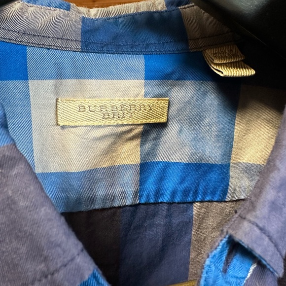 Burberry Check Button Down Shirt - Picture 2 of 4